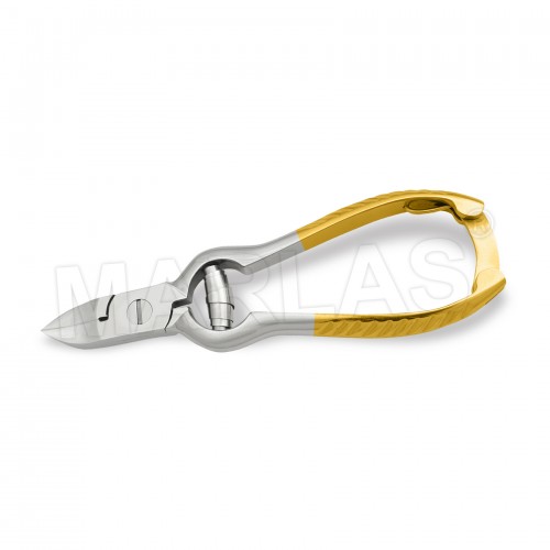 Nail & Cuticle Pliers Half Gold Plated